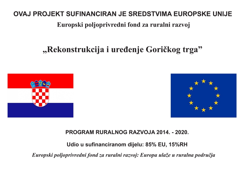 informativna ploca goricki trg