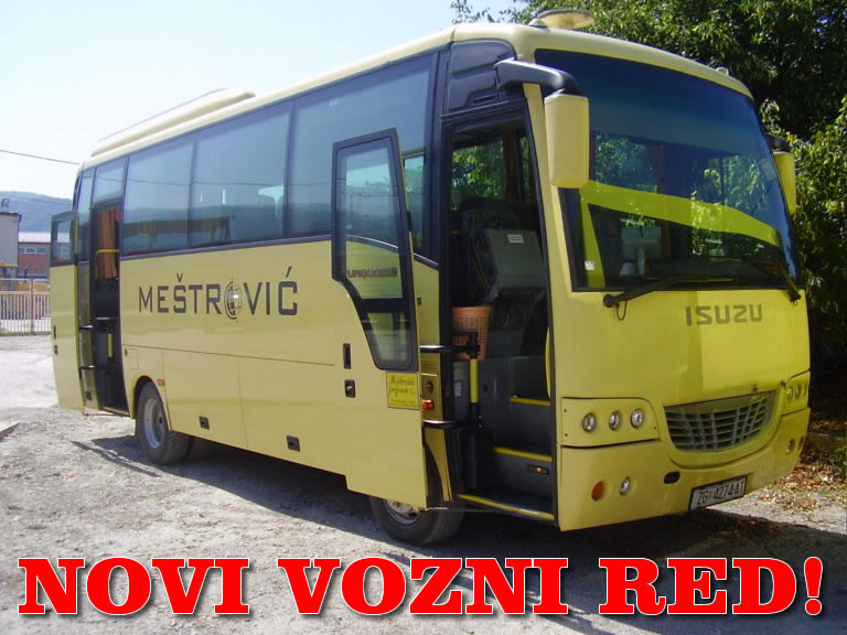 mestrovic novi vozni red