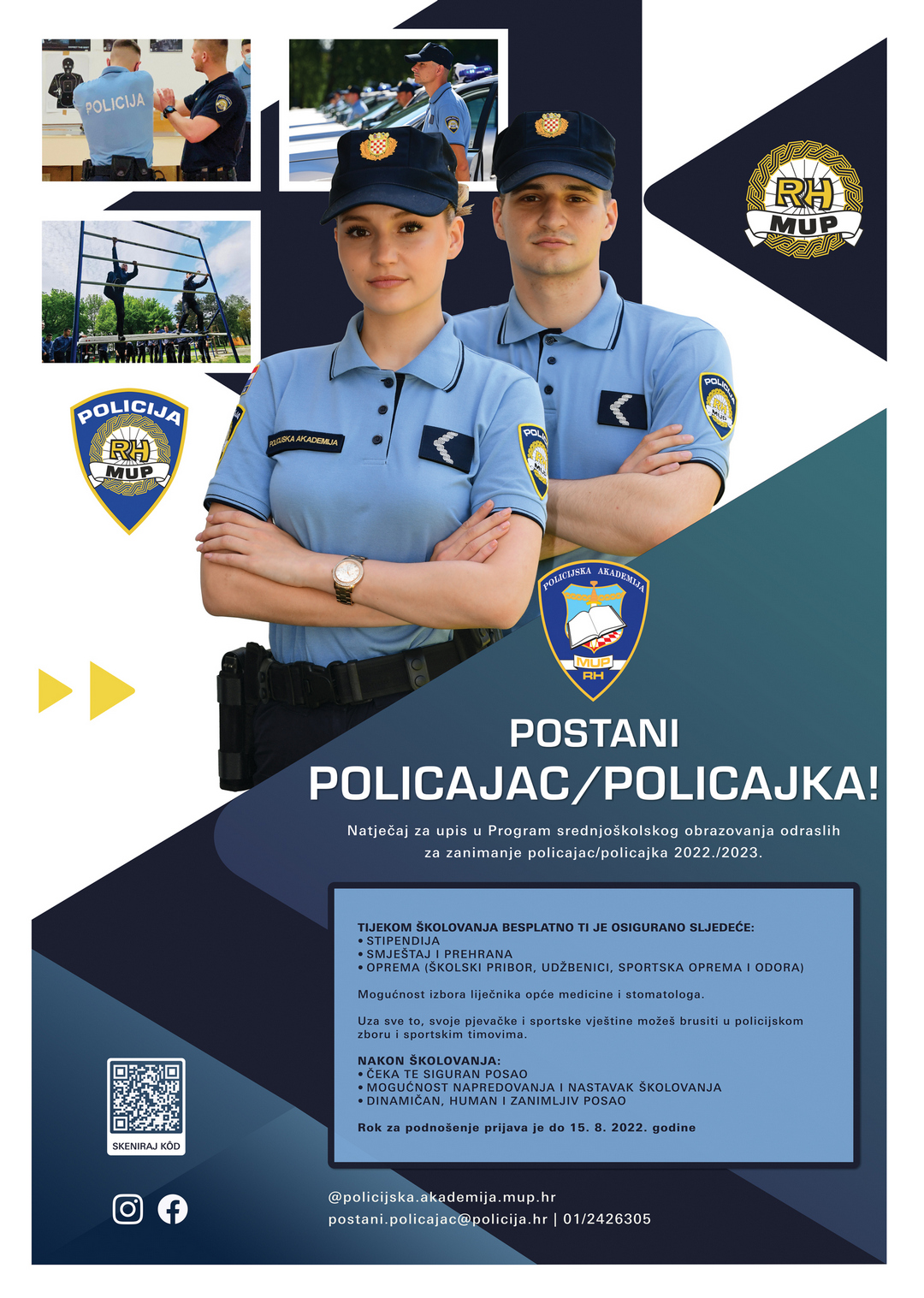 Letak postani policajac